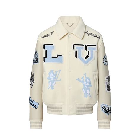 veste lv|Varsity Blouson .